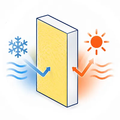 SUPERIOR THERMAL INSULATION