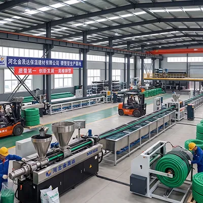 Advanced glass wool production line