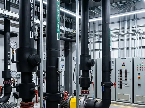 Commercial Complex HVAC Pipeline