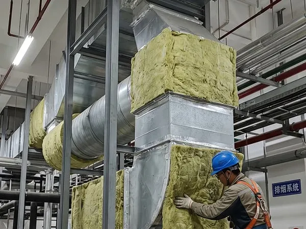 Shopping Center Smoke Exhaust Ducts