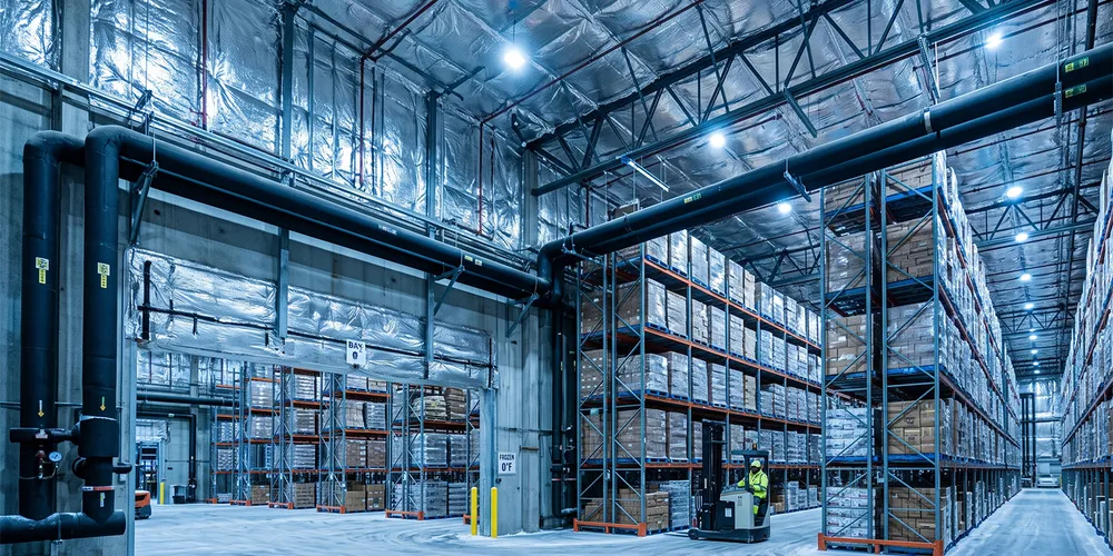 Large-Scale Cold Chain Logistics Center Steel Envelope & Piping Insulation Project