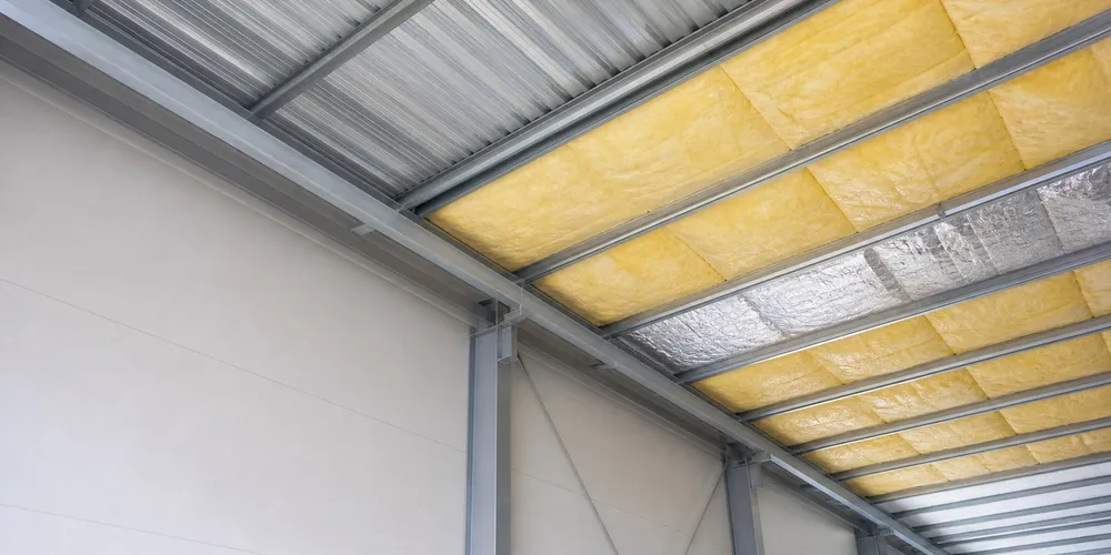 Glass Wool Roof Insulation for Metal Buildings