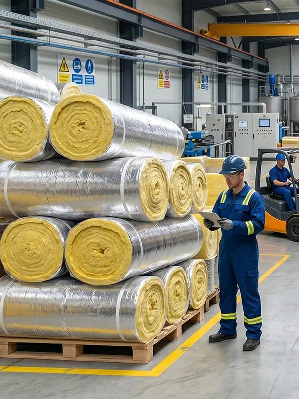 Kingsenda insulation materials manufacturing team