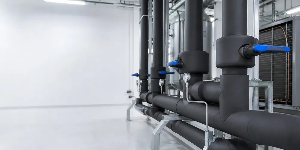 NBR PVC Pipe Insulation for Chilled Water Systems