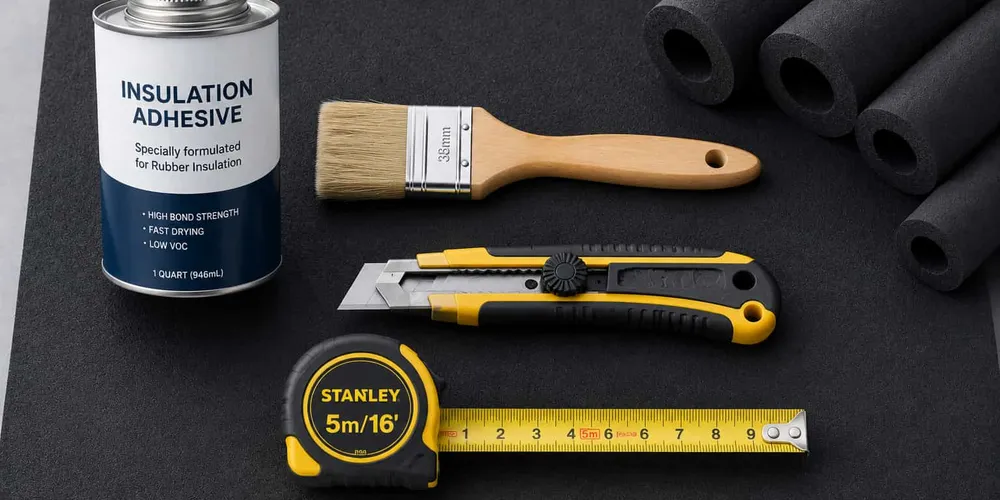 Core Advantages and Step-by-Step Installation Guide for Rubber Plastic Insulation