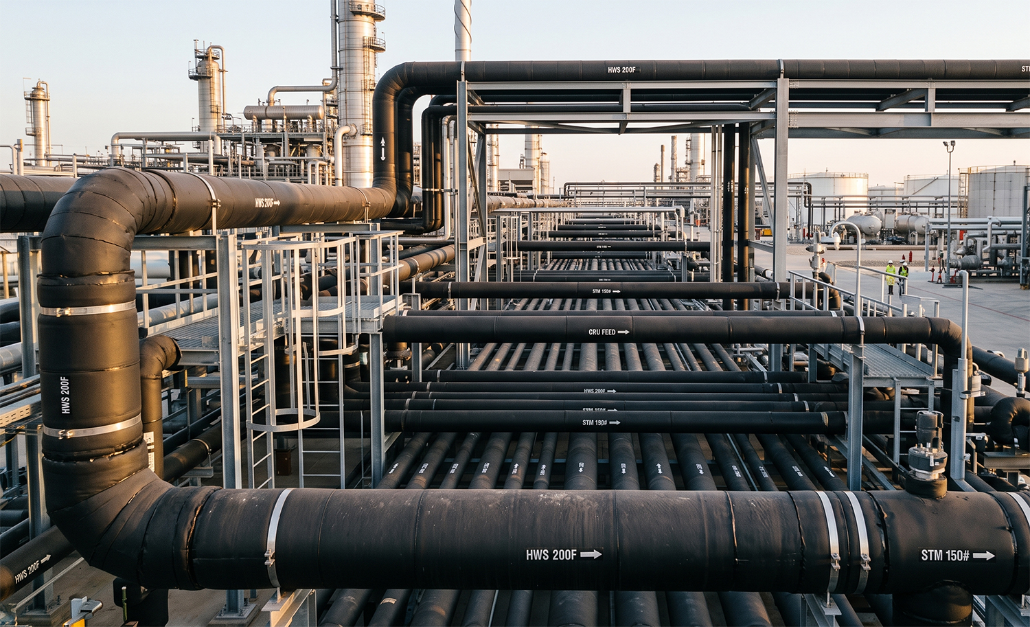 Petrochemical Refinery Piping