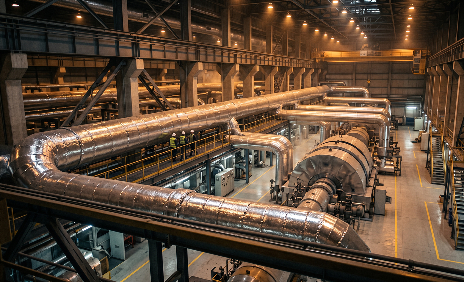 Thermal Power Plant Steam Piping