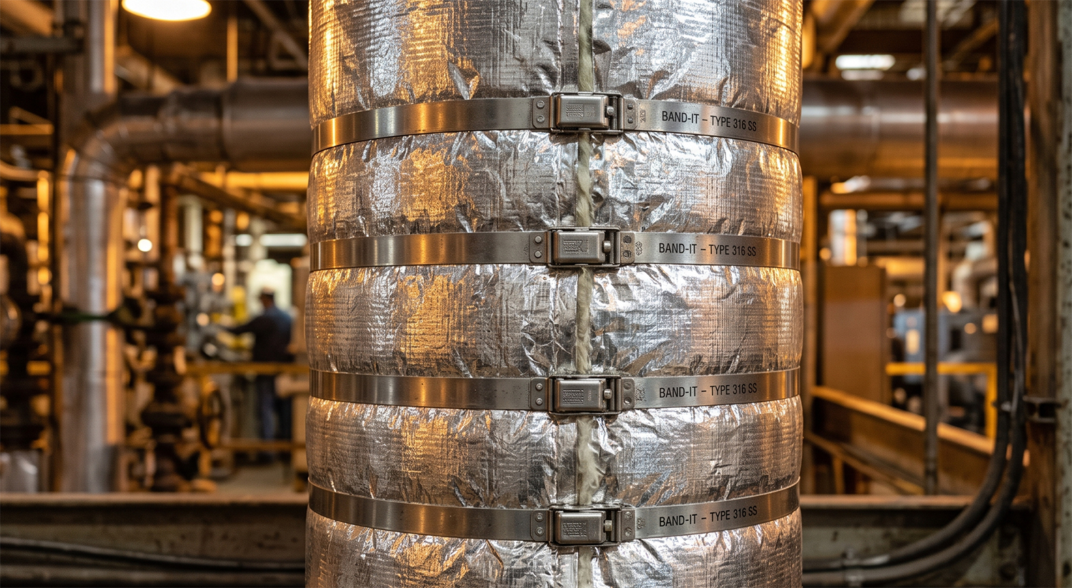 High Temperature Steam Piping Insulation Layer